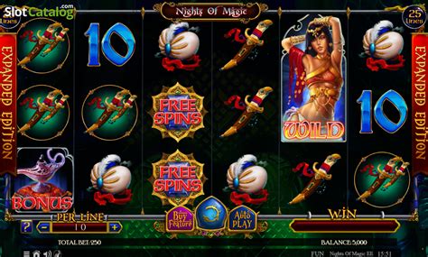 Nights Of Magic Expanded Edition Slot Grátis